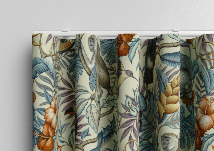 Rain Forest, Henna - Made to Measure Curtains - Image 13